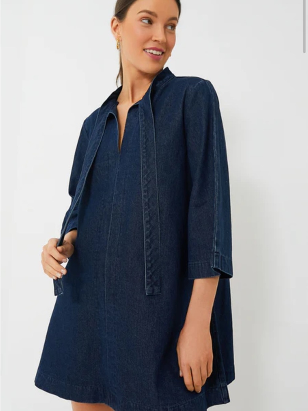 Tuckernuck Pomander Place Blue Denim Marsella Dress